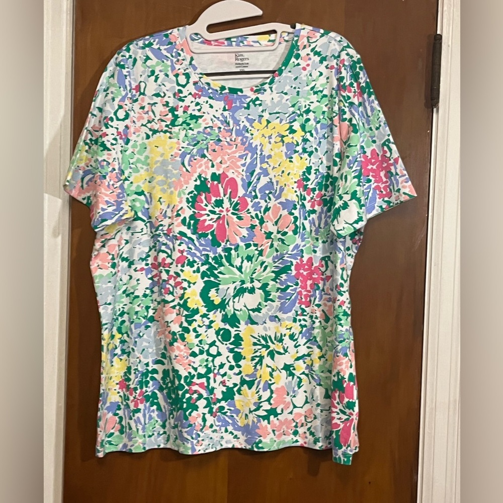 Kim Rogers Top. XXL.              AA